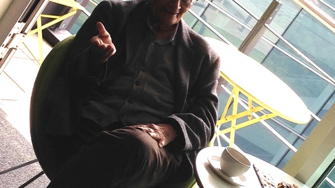 The students and staff at The Centre of Development Studies had the pleasure of having coffee and a chat with Nobel Prize winner Amartya Sen when he visited the Centre in May 2015