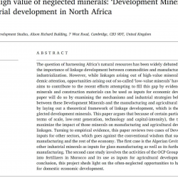 Amir Lebdioui, PhD Candidate at the Centre, has published an article in ScienceDirect.