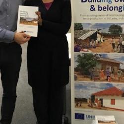 Jaime Royo-Olid, PhD candidate at CDS and Dr Fennell edit 'Building, owning & belonging: from assisting owner-driven housing reconstruction to co-production in Sri Lanka, India and beyond' 